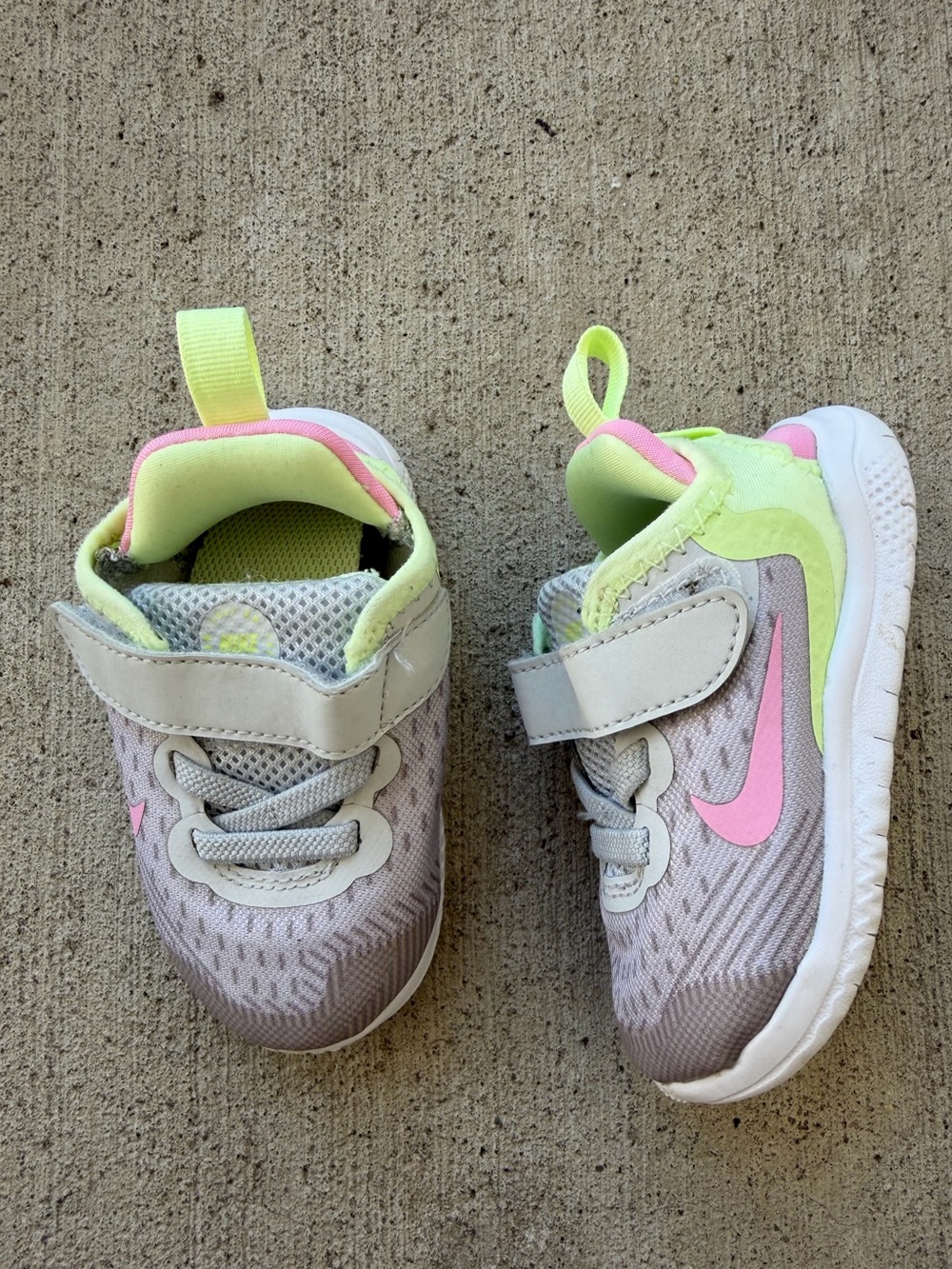 Nike Baby Girl's Free Rn 2018 Little Style Ah3455 001 size 5C